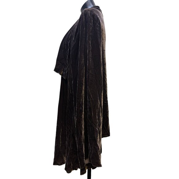 4 Love & Liberty JW Velvet Cardi Brown XL - Picture 4 of 9